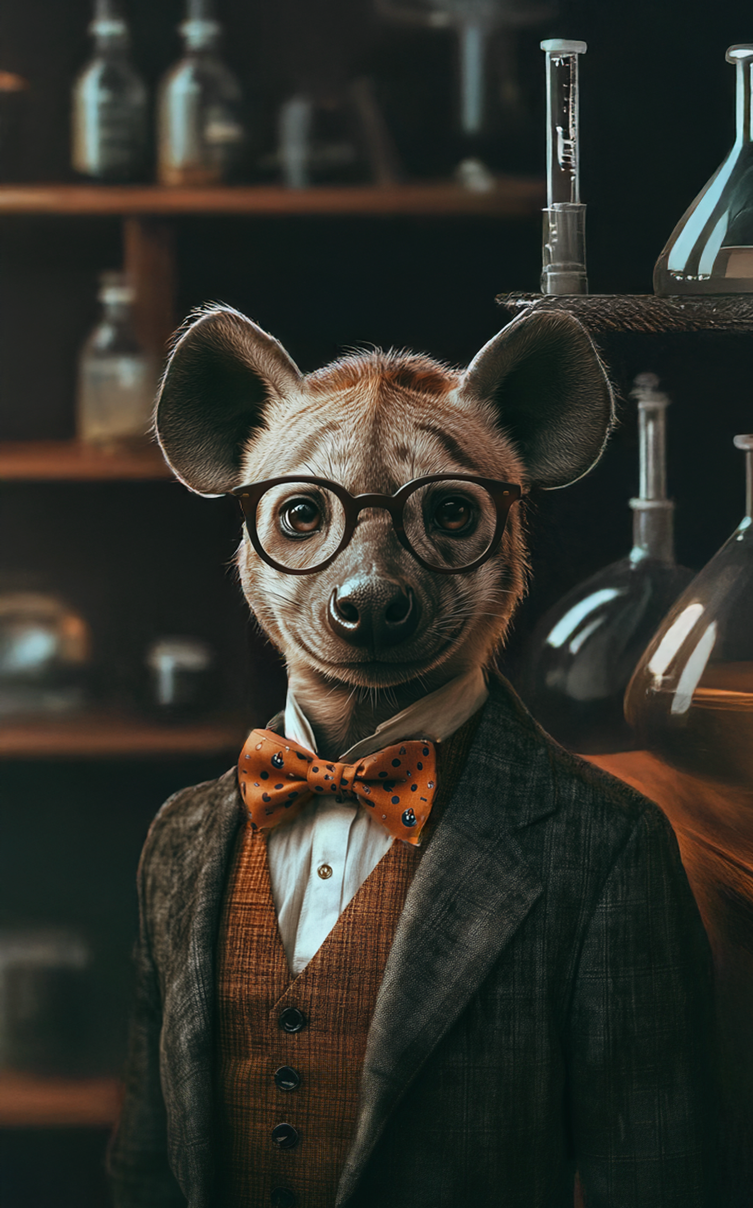 Professor Hyena, Chemistry