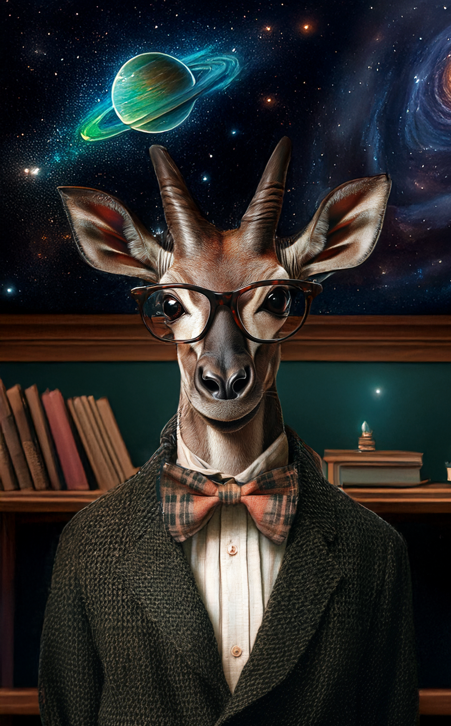 Professor Okapi, Astronomy