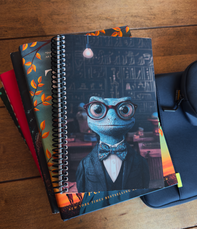 Professor Agama, Archeology - Spiral Notebook 5x8