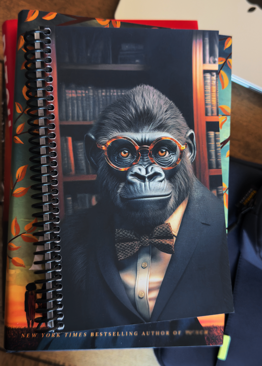 Professor Gorilla G., Education - Spiral Notebook 5x8