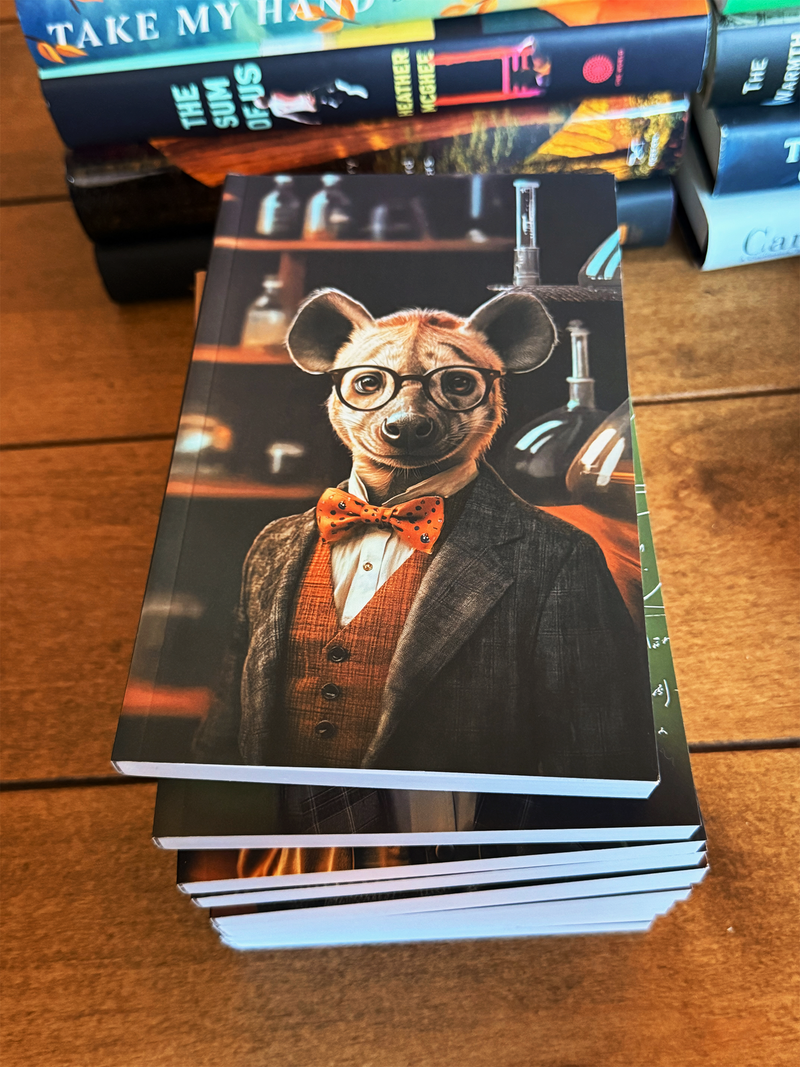 Professor Hyena, Chemistry -Softcover Notebook 5x8