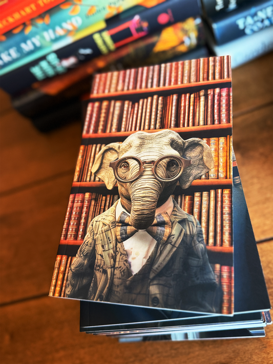 Professor Pachyderm, History - Softcover Notebook 5x8