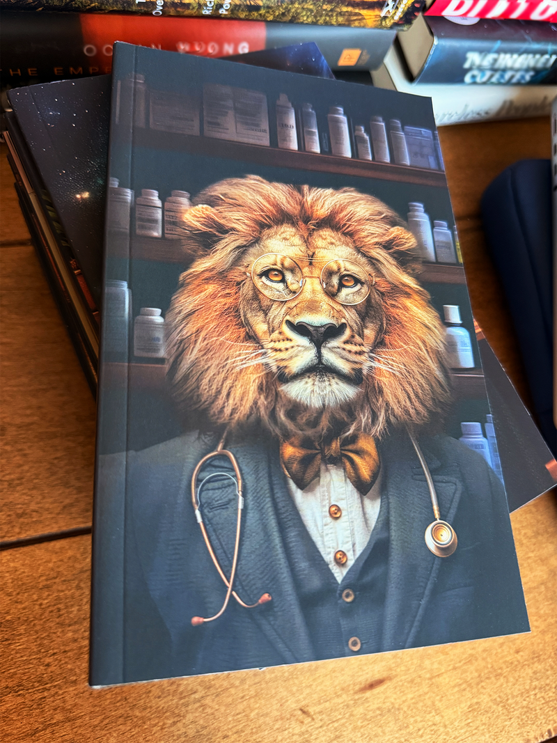 Professor Panthera, Pharmacology - Softcover Notebook 5x8